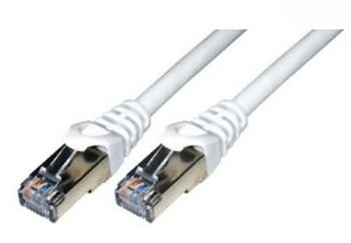 Grosbill Connectique réseau MCL Samar CABLE RJ45 BLINDE 2M CAT6 Blanc