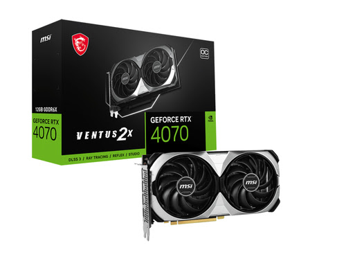 GeForce RTX 4070 VENTUS 2X 12G OC