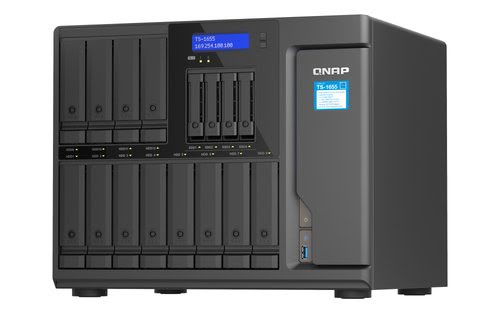 Grosbill Serveur NAS Qnap 16-Bay NAS Intel Atom C5125 8-core/8