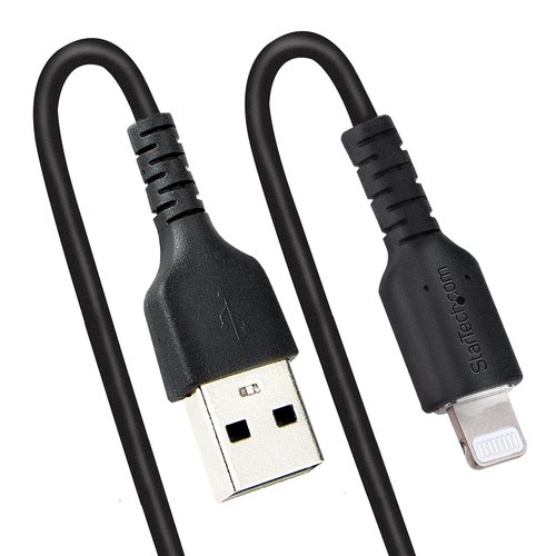 1m/3ft USB to Lightning Cable Coiled - Achat / Vente sur grosbill-pro.com - 4