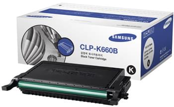 Toner CLP-K660B Noir (5000 p.) pour imprimante Laser Samsung - 0