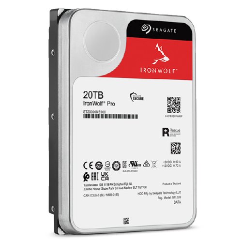 IRONWOLF PRO 20TB SATA 3.5IN - Achat / Vente sur grosbill-pro.com - 5