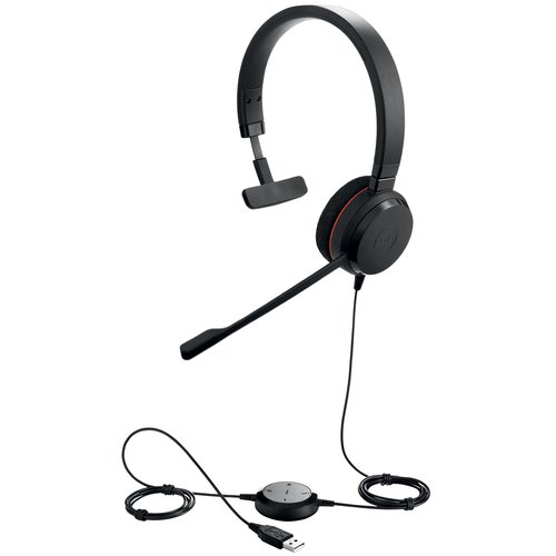 Jabra EVOLVE 20 UC Mono - Achat / Vente sur grosbill-pro.com - 1