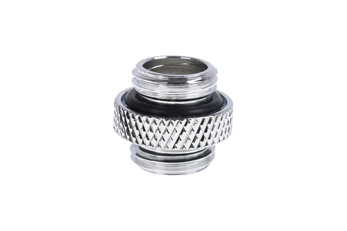 Alphacool Fitting raccord male/male - G1/4 Chrome - Watercooling - 2