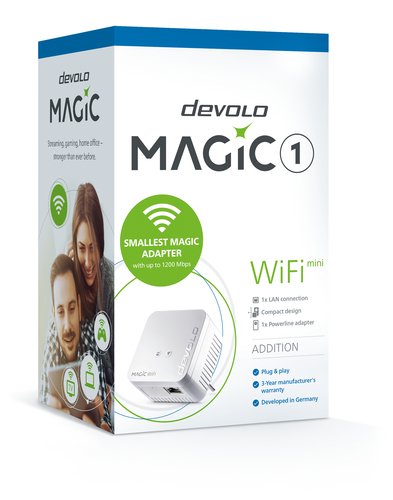 Devolo  Magic 1 WiFi mini  - Adaptateur CPL - grosbill-pro.com - 3