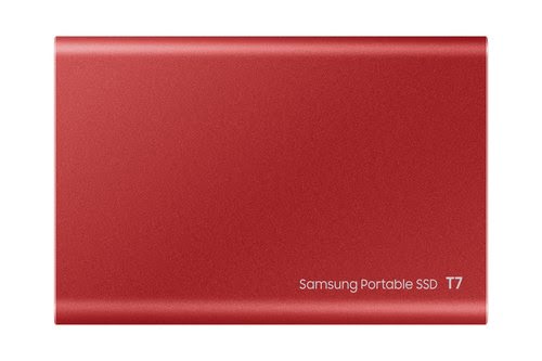 Samsung T7 2TB RED - Achat / Vente sur grosbill-pro.com - 3