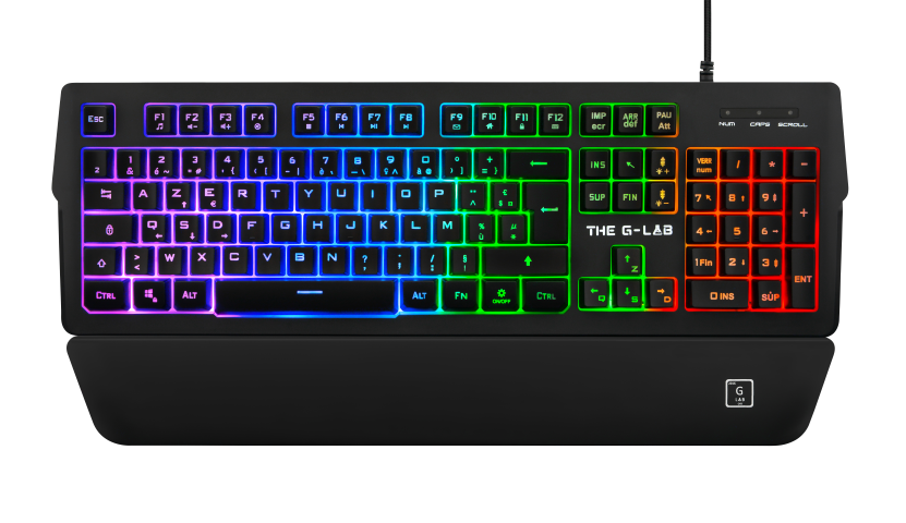 Keyz Palladium - Noir/RGB/Filaire