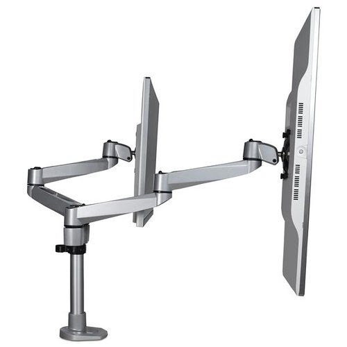 Monitor Arm Dual Monitor Desk Mount - Achat / Vente sur grosbill-pro.com - 5