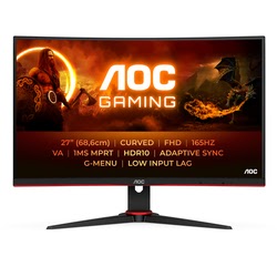 C27G2E/BK 27" CURVE FHD/165Hz/VA/4ms/FreeSyncPrem