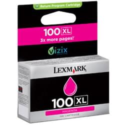 Grosbill Consommable imprimante Lexmark Cartouche N°100XL Magenta - 14N1070E
