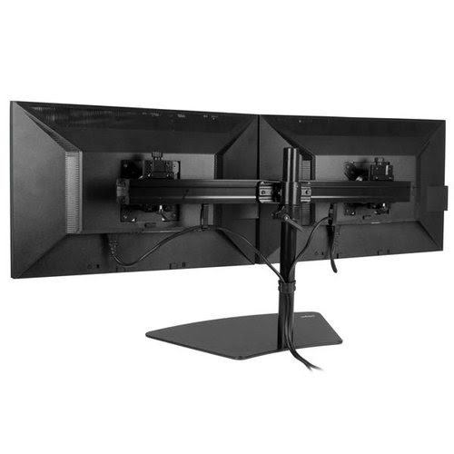 Dual Monitor Stand - Low-profile Base - Achat / Vente sur grosbill-pro.com - 5