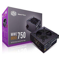 Grosbill Alimentation Cooler Master ATX 750W - MWE Bronze V2 MPE-7501-ACABW-BEU