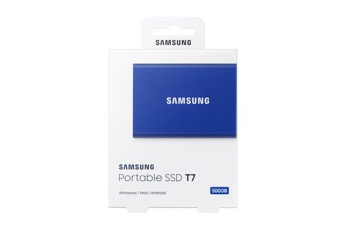 Samsung T7 500 GB BLUE - Achat / Vente sur grosbill-pro.com - 7