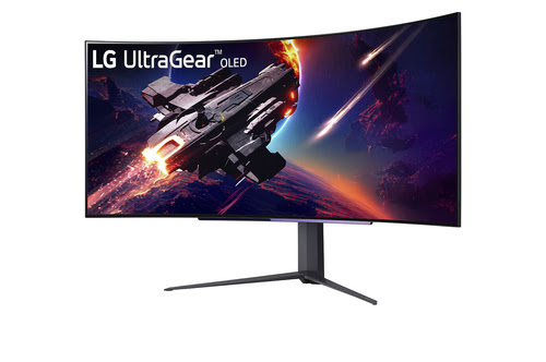 LG 45"  45GR95QE-B - Ecran PC LG - grosbill-pro.com - 1