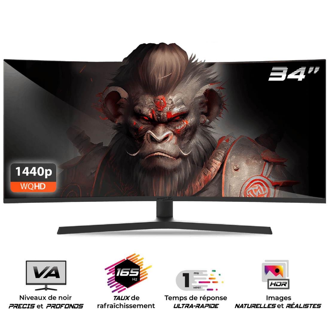 Spirit Of Gamer Ecran PC MAGASIN EN LIGNE Grosbill