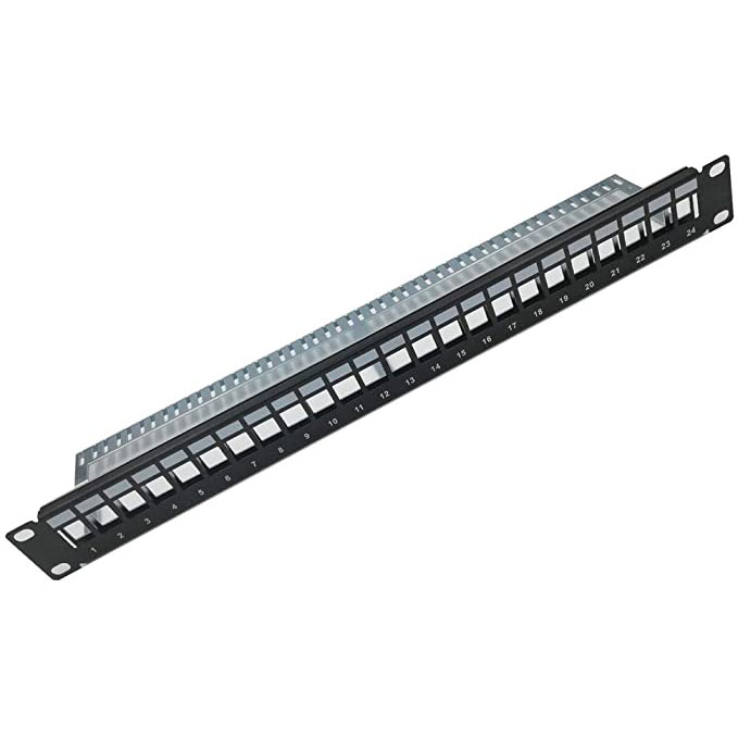 Kimex International Panneau de brassage rack 19' 24 ports - 1U (110-0209) - Achat / Vente Réseau divers sur grosbill-pro.com - 0