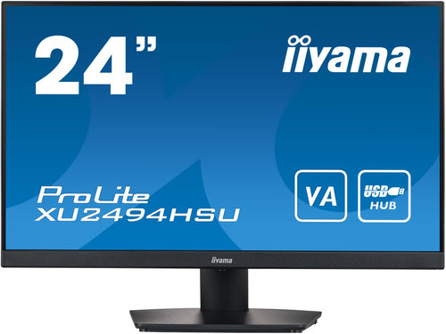 Grosbill Ecran PC Iiyama PROLITE XU2494HSU-B2 23.8"FHD/VA/75Hz/4ms/HDMI/DP