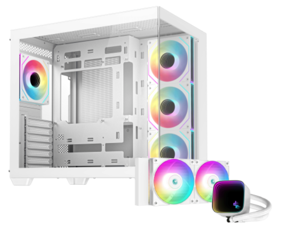 CG530 4F Blanc-MT/SsAlim/ATX+LS520 SE 240mm Blanc