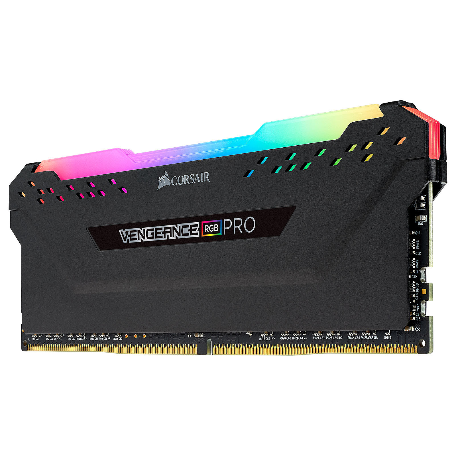 RAM CORSAIR VENGEANCE RGB PRO SERIES 16 GO (1X 16 GO) DDR4 3600 MHZ CL18  pas cher en France