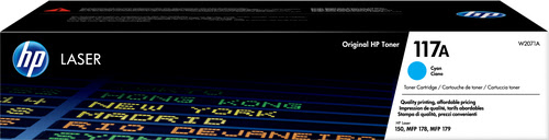 Grosbill Consommable imprimante HP Toner Cyan 117A - W2071A