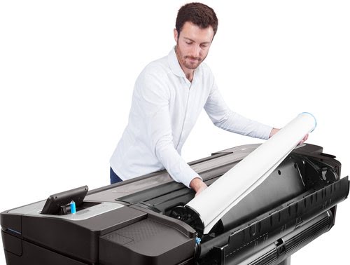 DesignJet T1700dr 44-in Printer - Achat / Vente sur grosbill-pro.com - 13