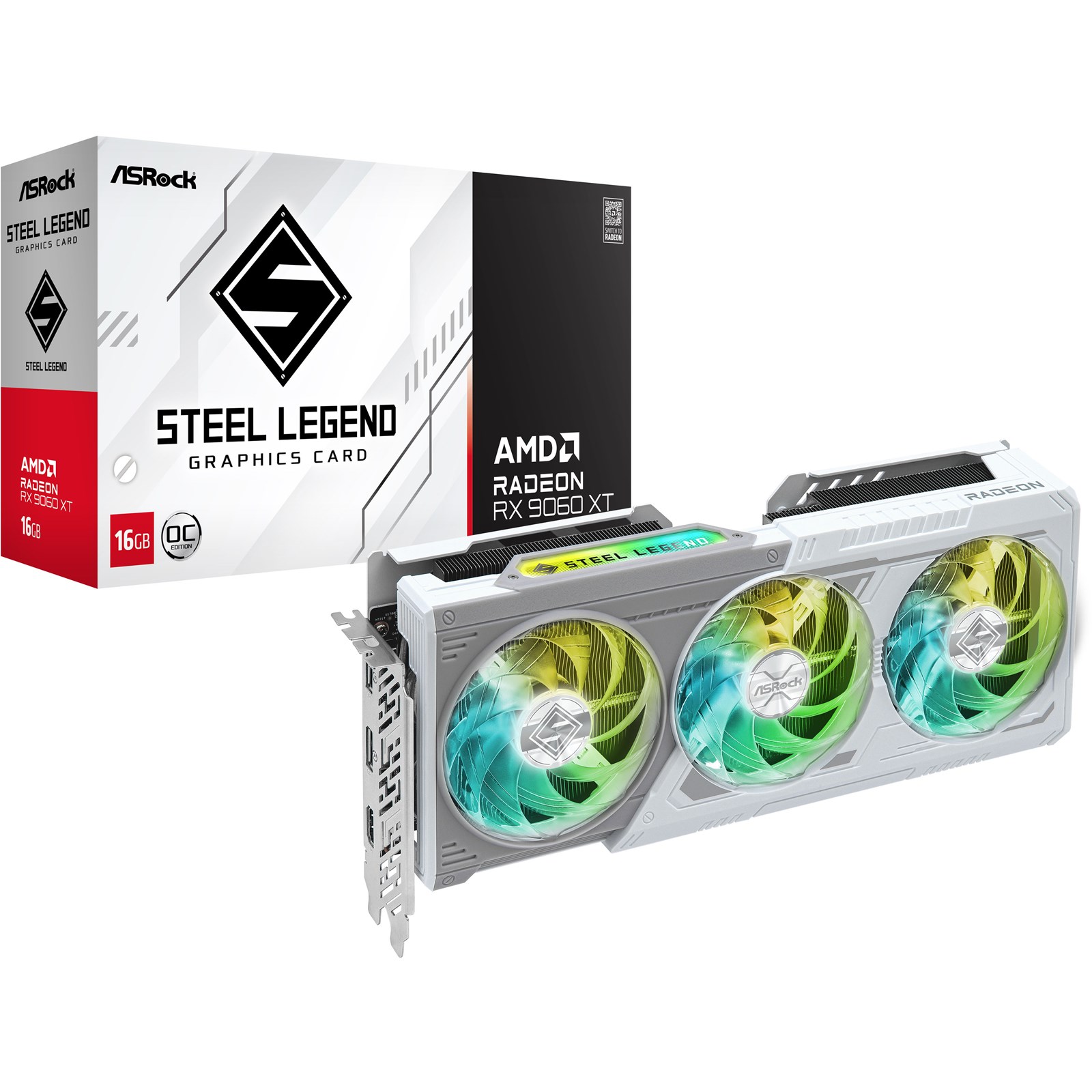 Radeon RX 9060 XT Steel Legend 8GB OC
