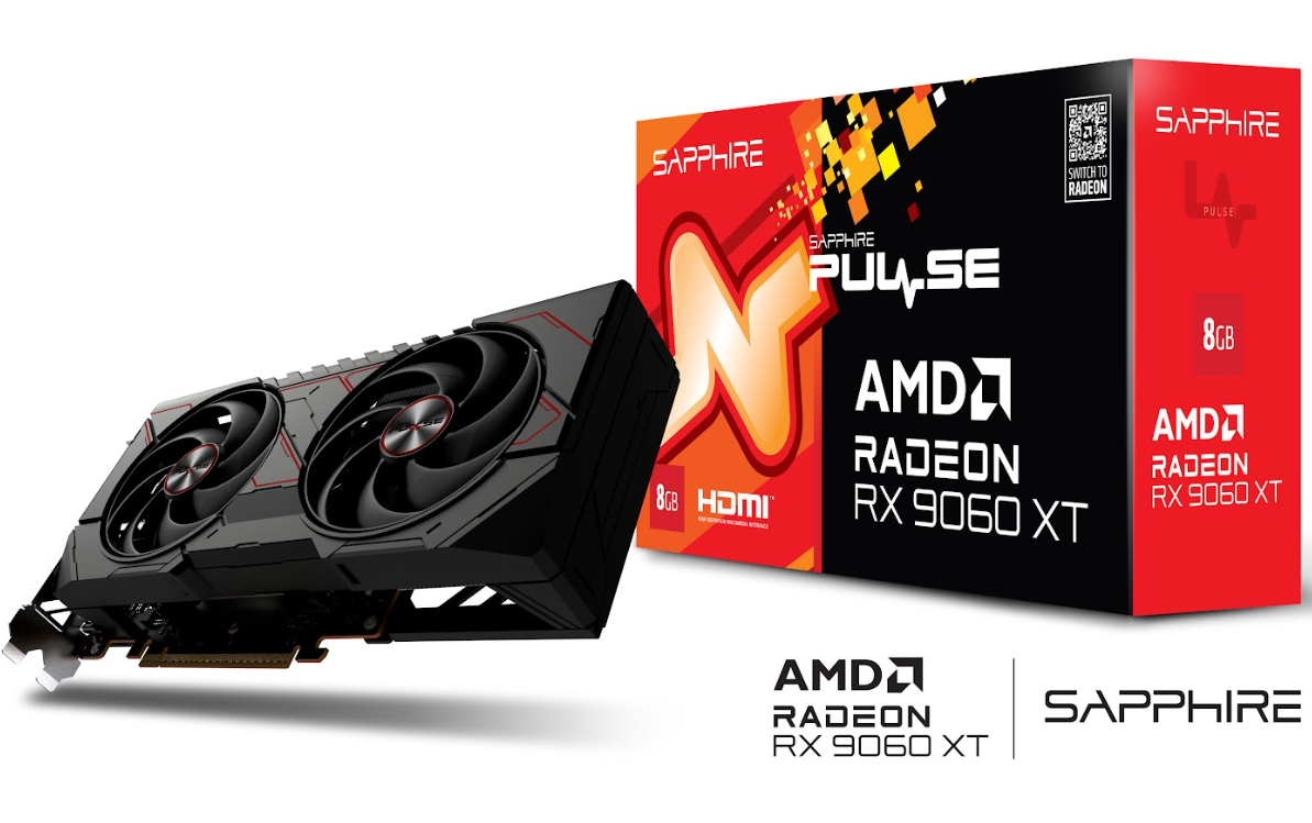 Pulse Radeon RX 9060 XT GAMING OC 8GB