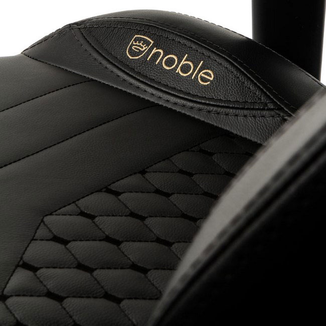 NobleChairs EPIC Cuir veritable Noir - Siège PC Gamer - 3