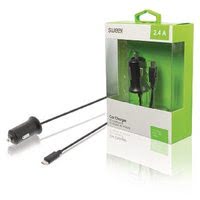 Chargeur voiture Micro USB -  Noir#