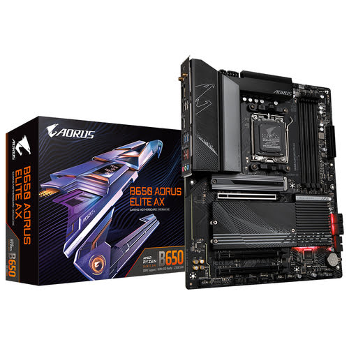 Gigabyte B650 AORUS ELITE AX ATX  - Carte mère Gigabyte - 0