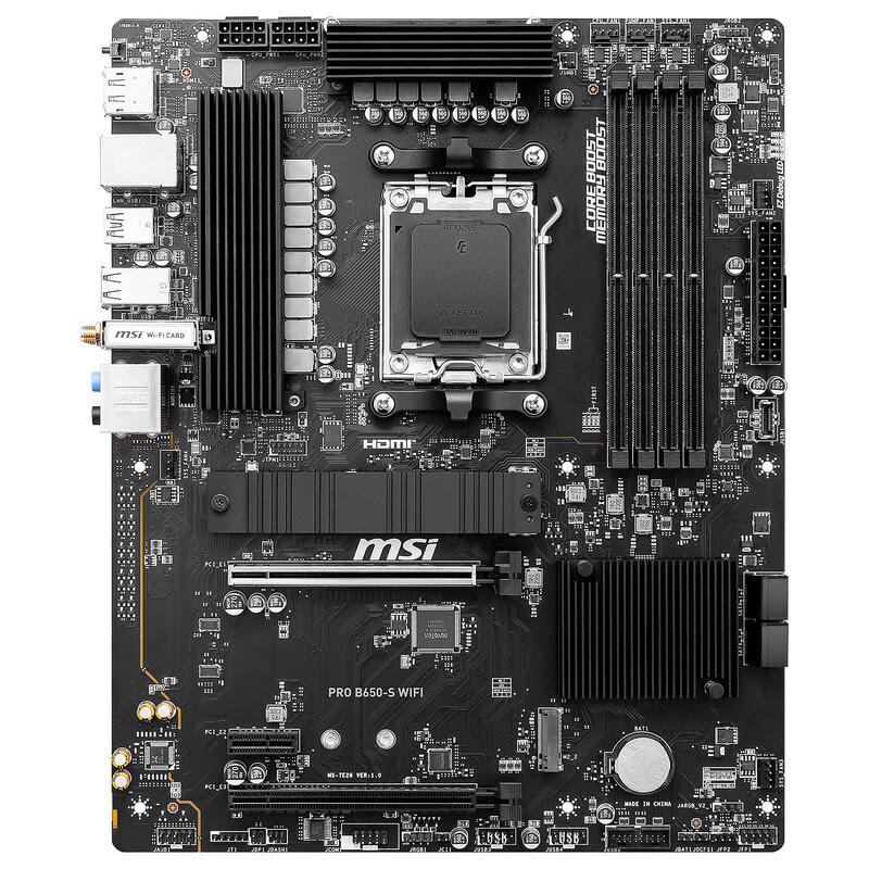 MSI PRO B650-S WIFI ATX  - Carte mère MSI - grosbill-pro.com - 1