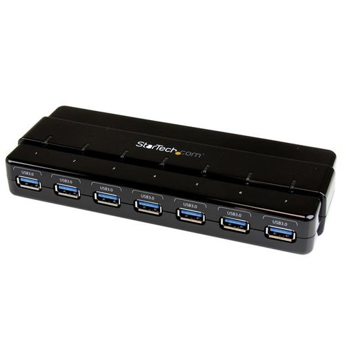 Grosbill Switch StarTech 7 Port SuperSpeed USB 3.0 Hub w/Adapter