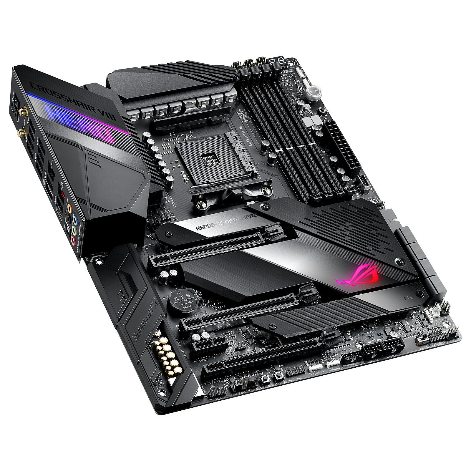 Asus ROG CROSSHAIR VIII HERO(WI-FI) ATX  - Carte mère Asus - 2