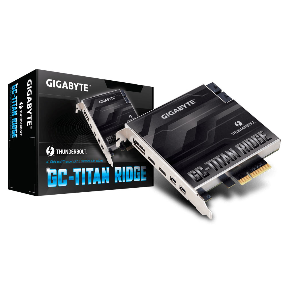 PCI-E Mini-DP/DP/Thunderbolt 3 - Titan Ridge - Carte contrôleur - 0