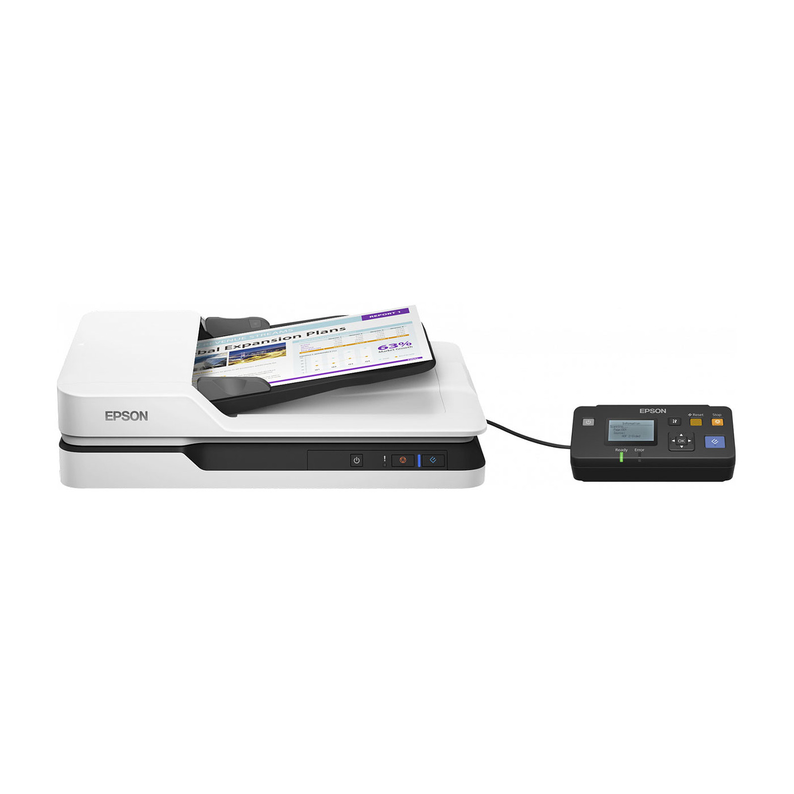 Epson WorkForce DS-1630 - Scanner Epson - grosbill-pro.com - 1