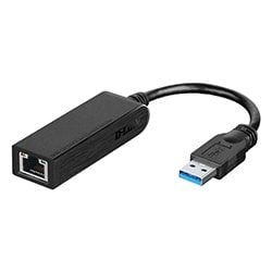 Grosbill Connectique réseau D-Link Adaptateur RJ45 USB3.0 Gigabit - DUB-1312