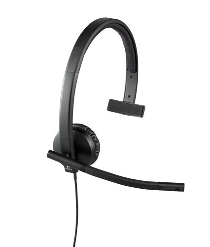 Logitech H570e Mono Mono Noir - Micro-casque - grosbill-pro.com - 1