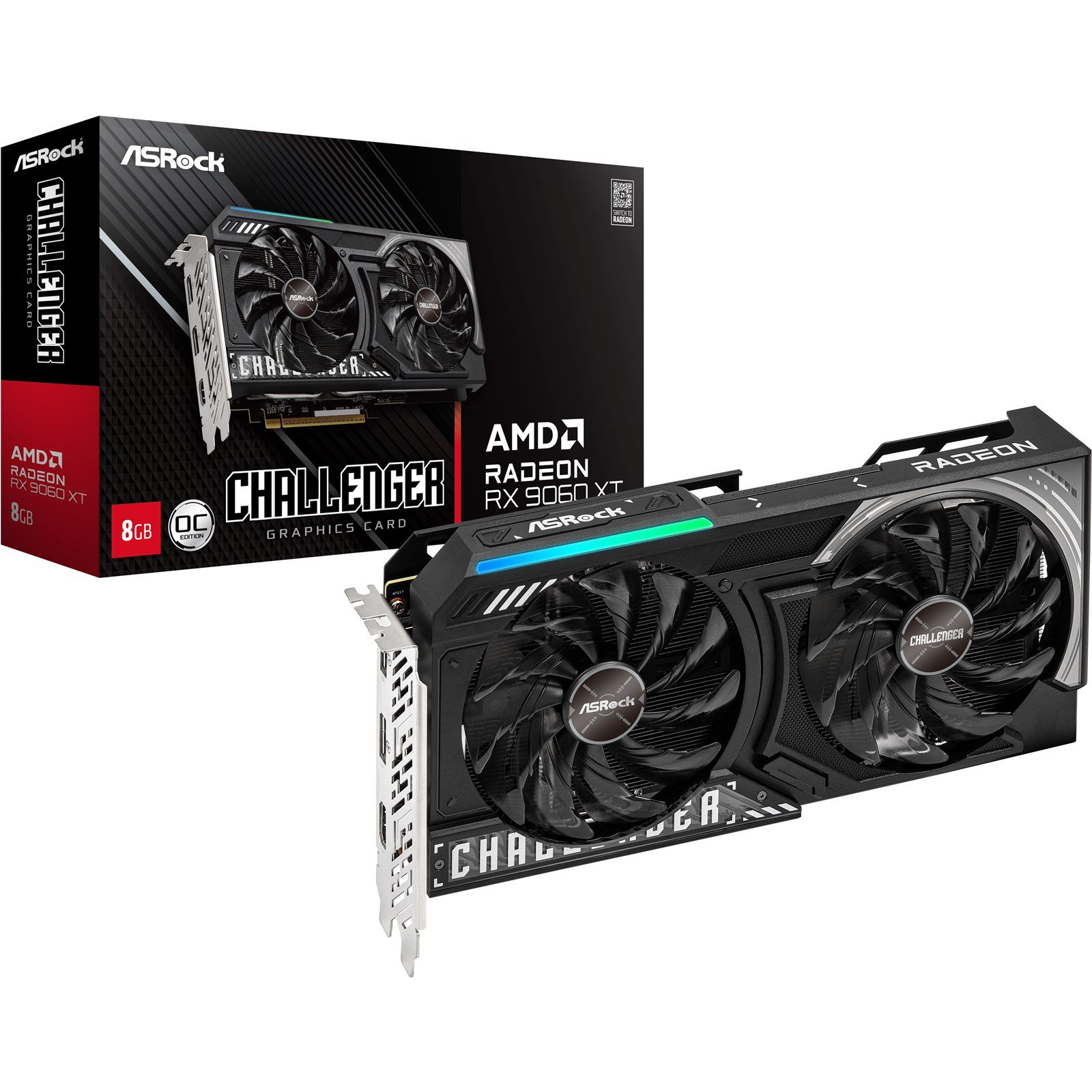 Radeon RX 9060 XT Challenger 8GB OC