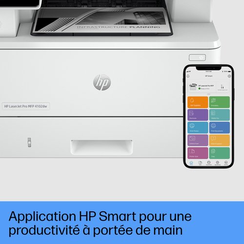 Imprimante multifonction HP LaserJet PRO MFP 4102dw - grosbill-pro.com - 8