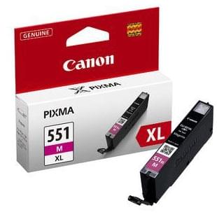 CLI-551M Magenta XL - 6445B001 pour imprimante Jet d'encre Canon - 0