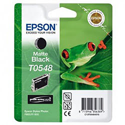 Grosbill Consommable imprimante Epson Cartouche T0548 Stylus R800 Noir Mat