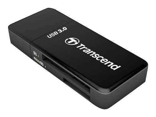 Grosbill Lecteur carte mémoire Transcend USB3.0 SD/microSD Card Reader