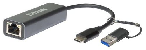 Grosbill Connectique réseau D-Link USB-C/USB vers RJ45 2.5G Ethernet 