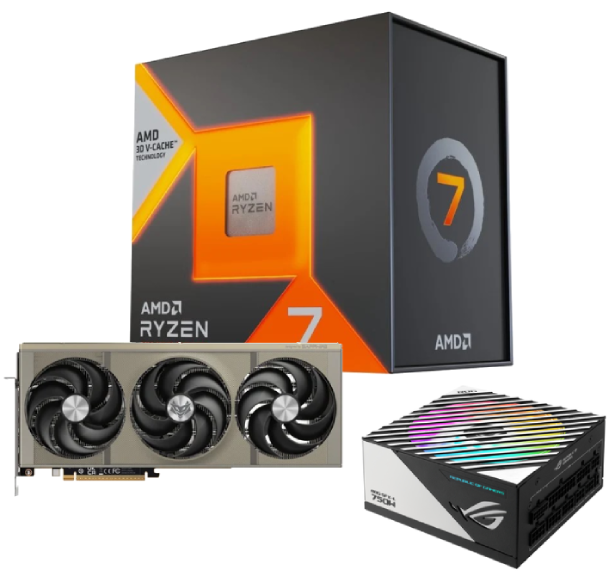 R7 7800X3D+Radeon RX 9070 XT+LOKI750P SFX-L Gaming