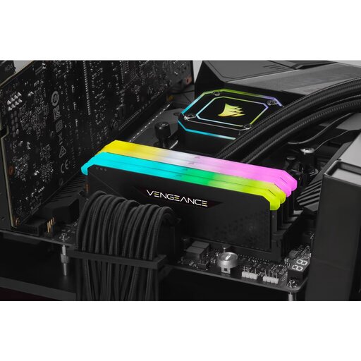 Corsair Vengeance RGB 32Go (2x16Go) DDR4 3200MHz	 - Mémoire PC Corsair sur grosbill-pro.com - 3