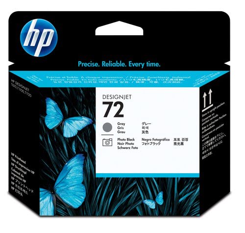 HP No72 Grey and Photo Black Printhead - Achat / Vente sur grosbill-pro.com - 1