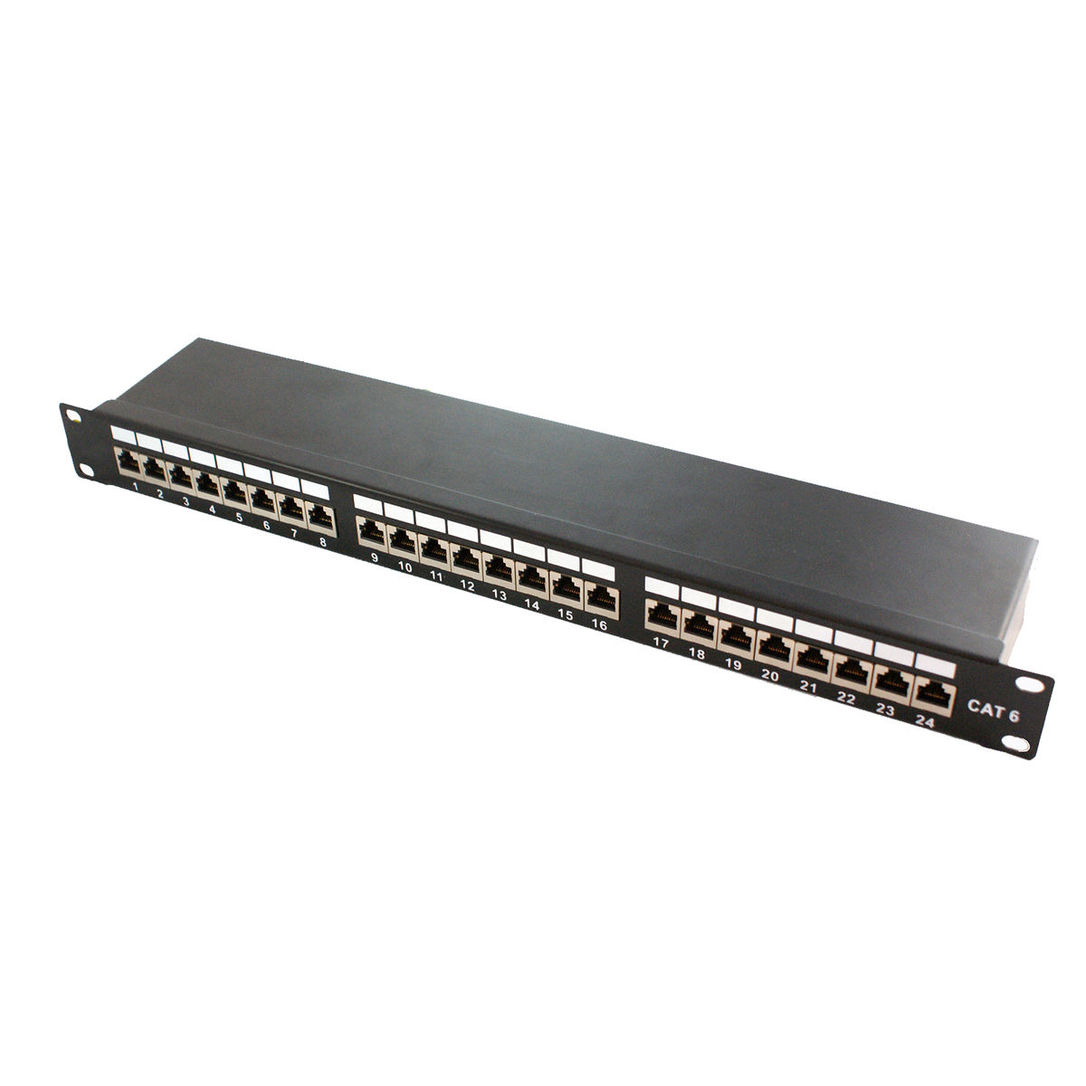 Kimex International Panneau de brassage rack 19" - 1U/blindé/cat6 (110-0199) - Achat / Vente Réseau divers sur grosbill-pro.com - 0