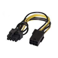 Adaptateur alimentation PCI-E 6 pin vers 8 pin 
