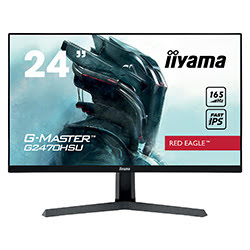 Grosbill Ecran PC Iiyama G2470HSU-B1 - 24" IPS/0.8ms/FHD/HDMI/DP/HP/165Hz