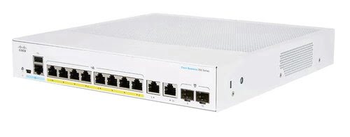 Grosbill Switch Cisco CBS250-8P-E-2G-EU - 8 (ports)/10/100/1000/Manageable/Cloud